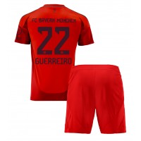 Bayern Munich Raphael Guerreiro #22 Heimtrikotsatz Kinder 2024-25 Kurzarm (+ Kurze Hosen)